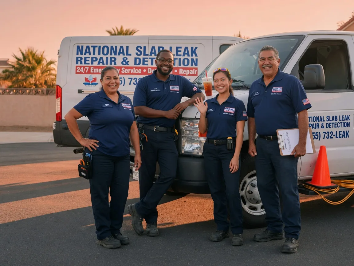 Slab Leak Detection company in Old Station, CA